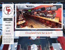 Tablet Screenshot of cpbargrill.com